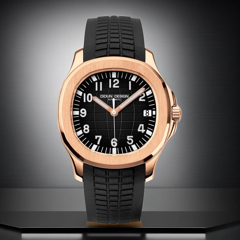 DIDUN/迪顿手雷系列男士机械表全自动进口机芯夜光防水腕表经典