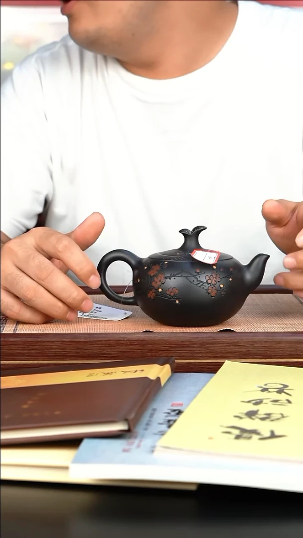 【闪购商品】紫砂茶壶黑料 春芽