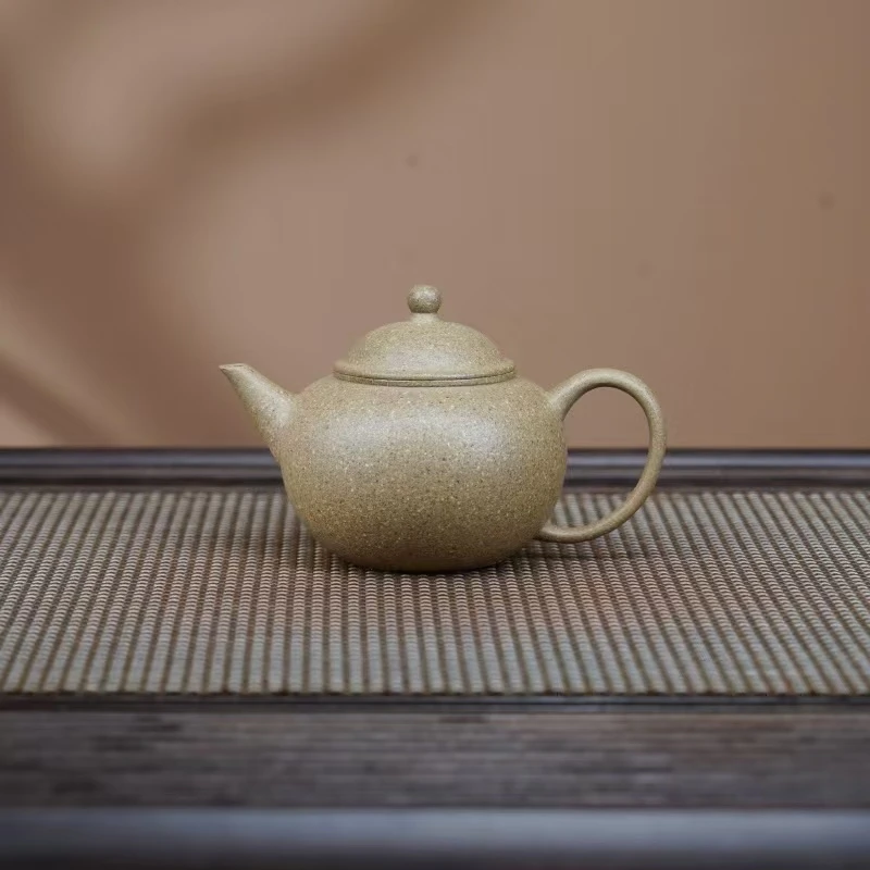 XJ 青段[水平150CC]宜兴原矿手工紫砂壶