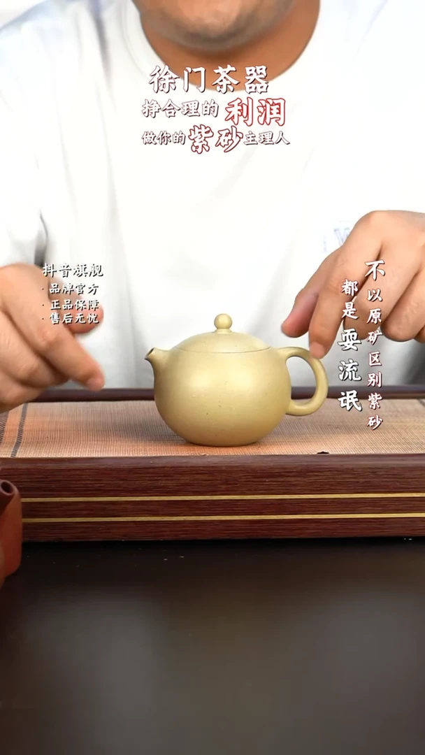 【闪购商品】紫砂茶壶本绿掌上明珠