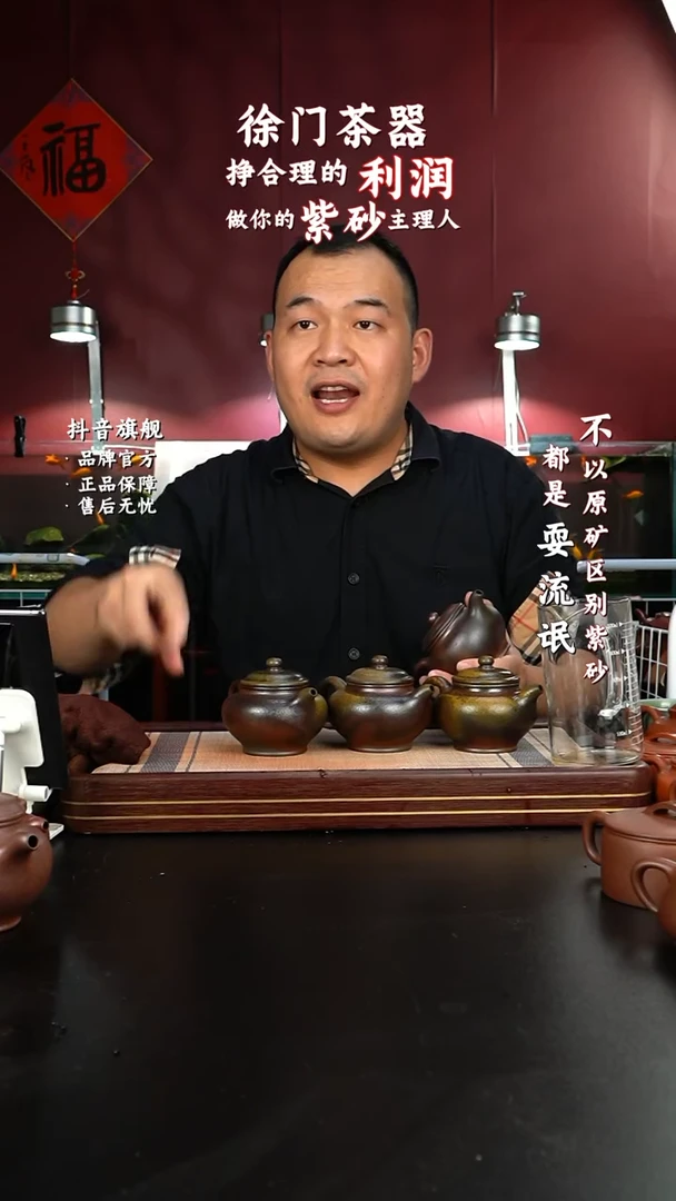 【闪购商品】紫砂茶壶柴烧掇只