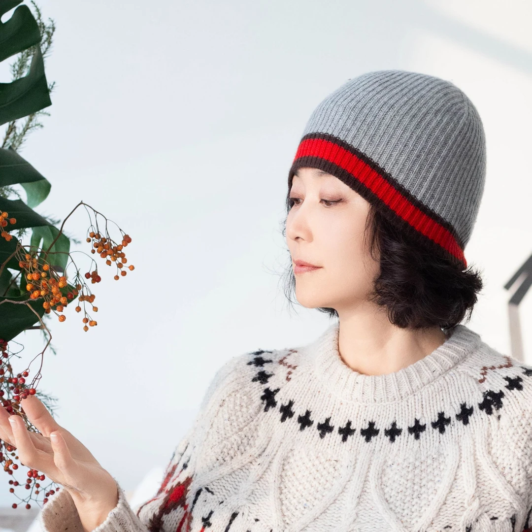 【维姐精选】MQ 100%山羊绒时尚百搭帽子MQY202310137