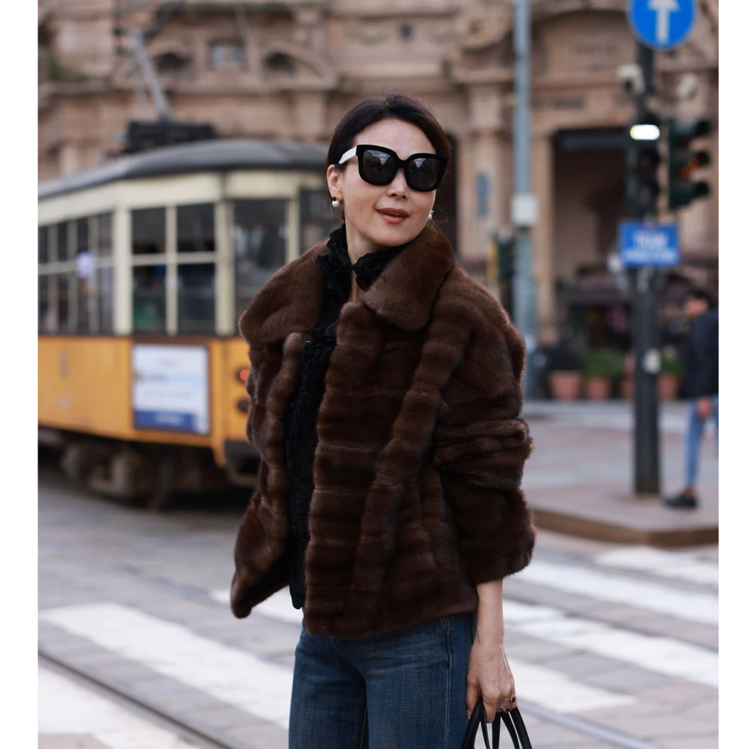 【维姐精选】LK 人间富贵 丹麦皇冠天鹅绒级别水貂