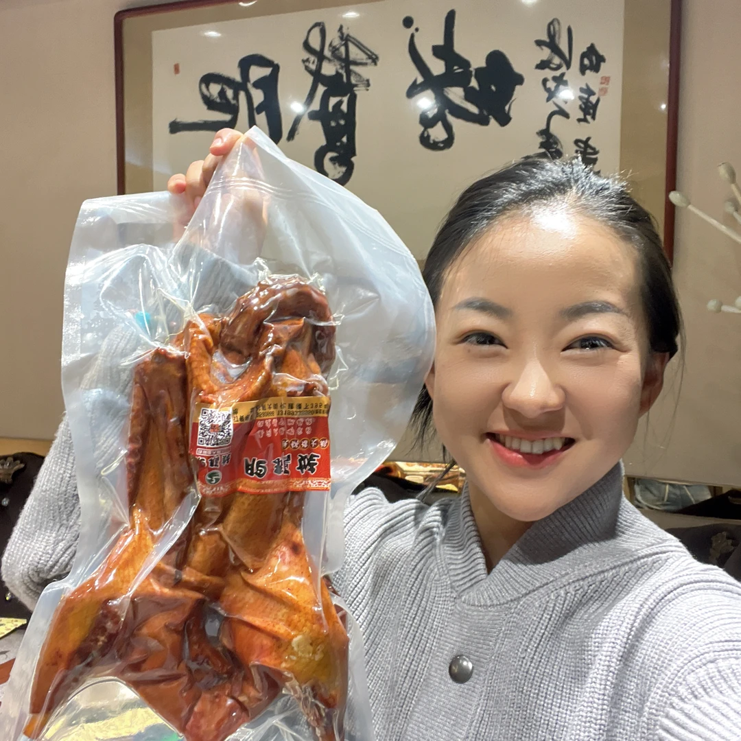 （薇薇专属）林口县肥鹅姥烧鹅㸆大鹅皮香肉嫩油而不腻软烂传统古法