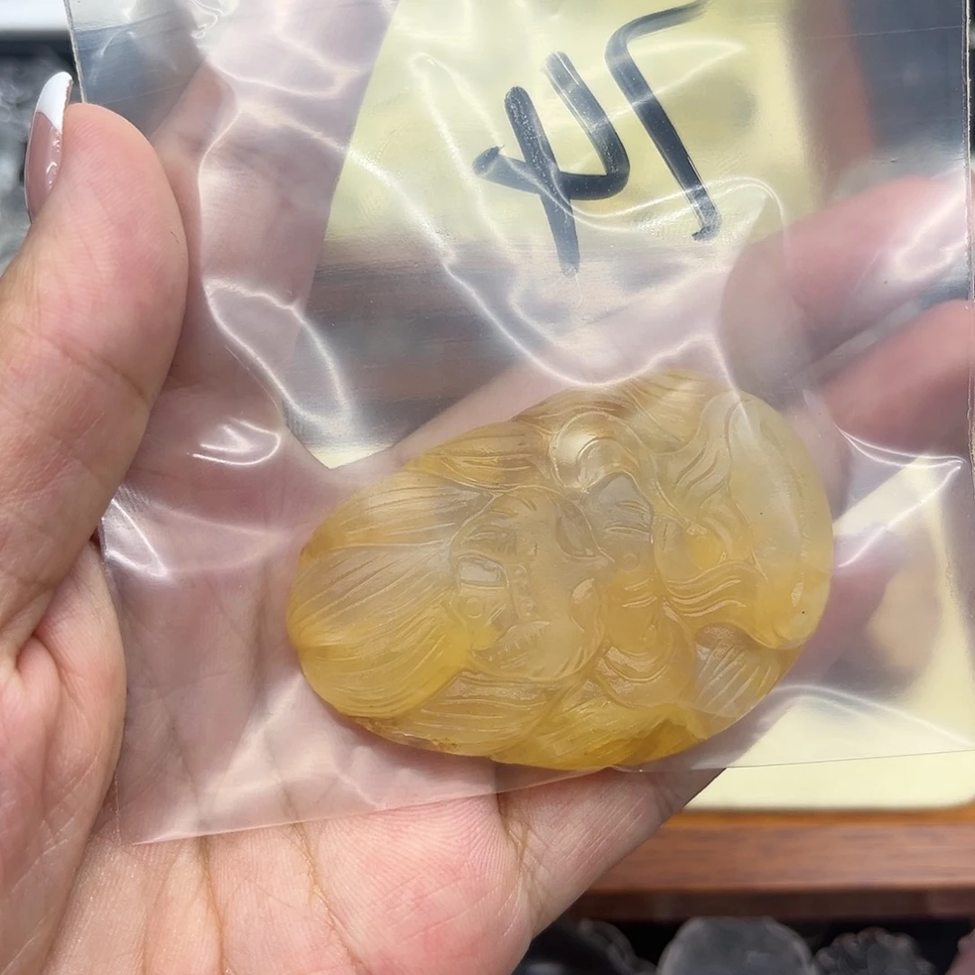 水晶珠宝半成品未镶嵌往****醒74