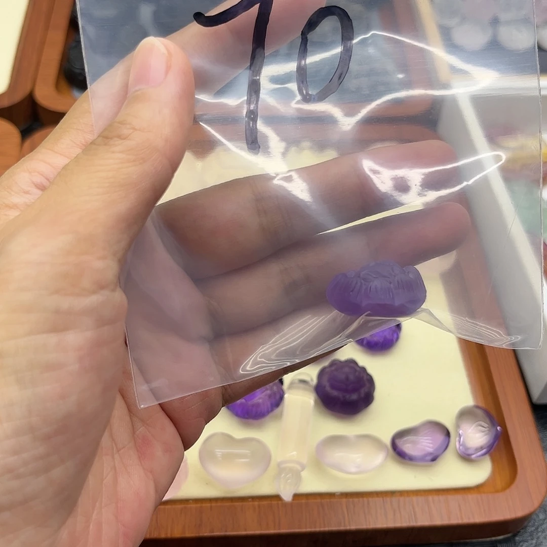 水晶珠宝半成品未镶嵌远*?70
