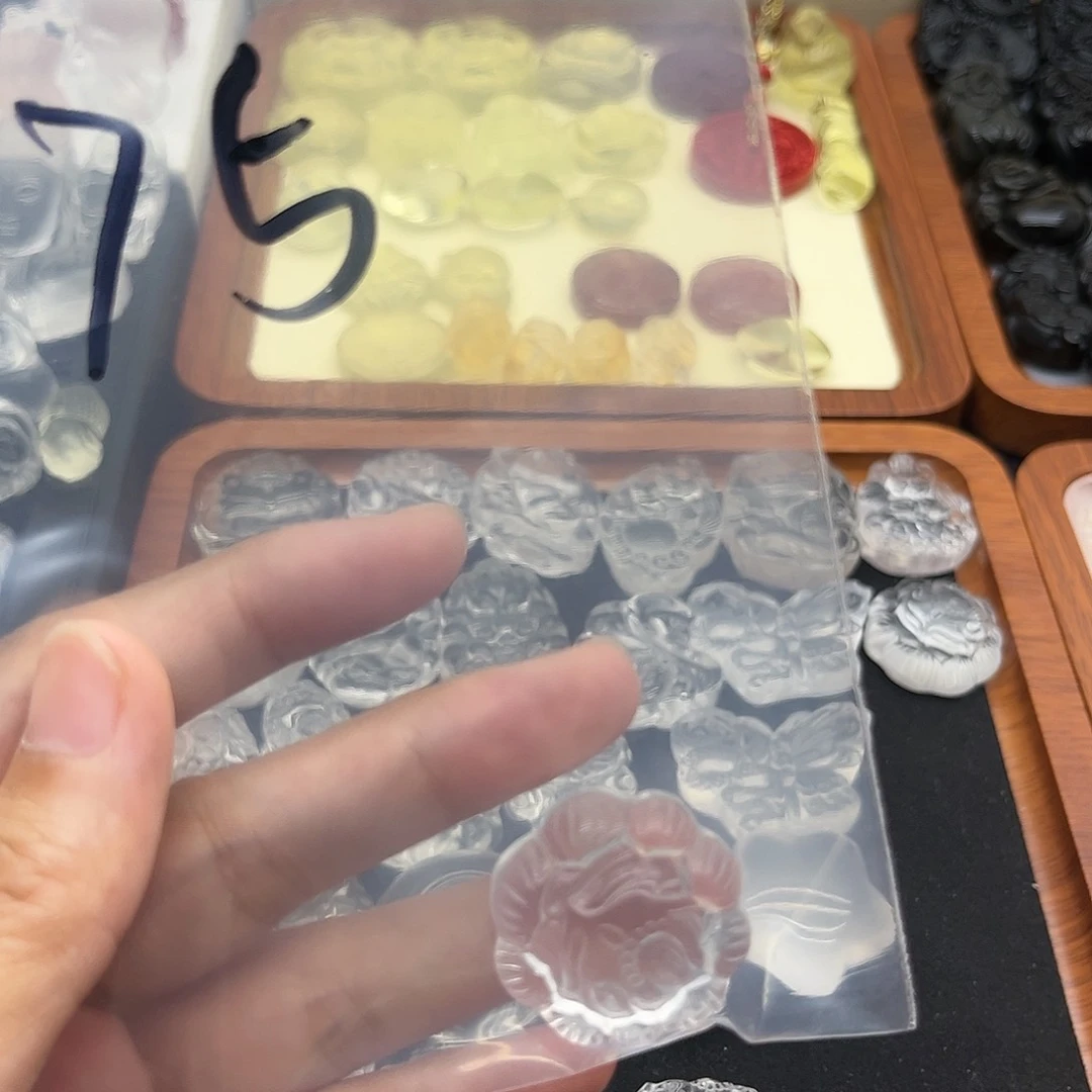 水晶珠宝半成品未镶嵌神***包75