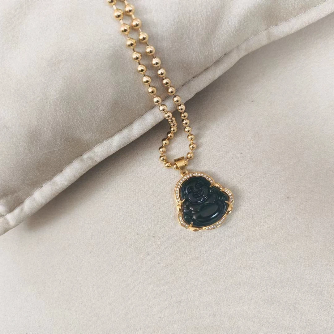 钛钢项链 鹿鹿推荐原创设计项链百搭气质轻奢