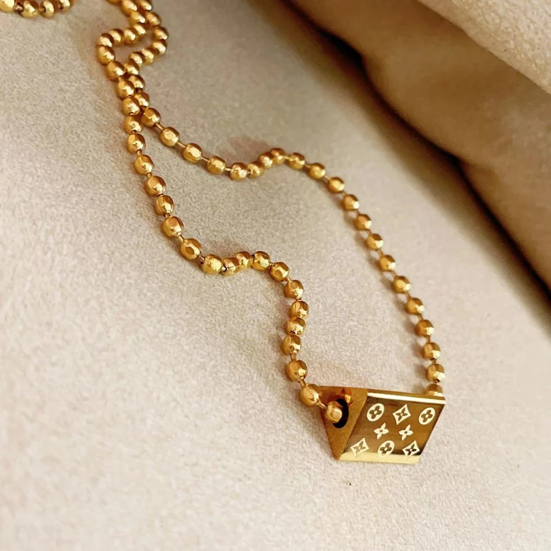 钛钢项链 大大推荐气质轻奢时尚欧美简约素款百搭个性复古法式