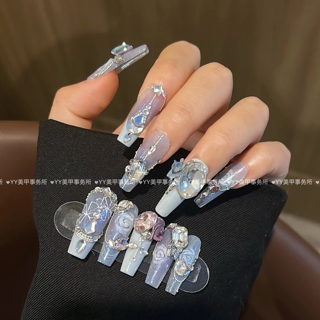 静谧79下单后联系客服改发货时间否则无法制作.高定穿戴甲