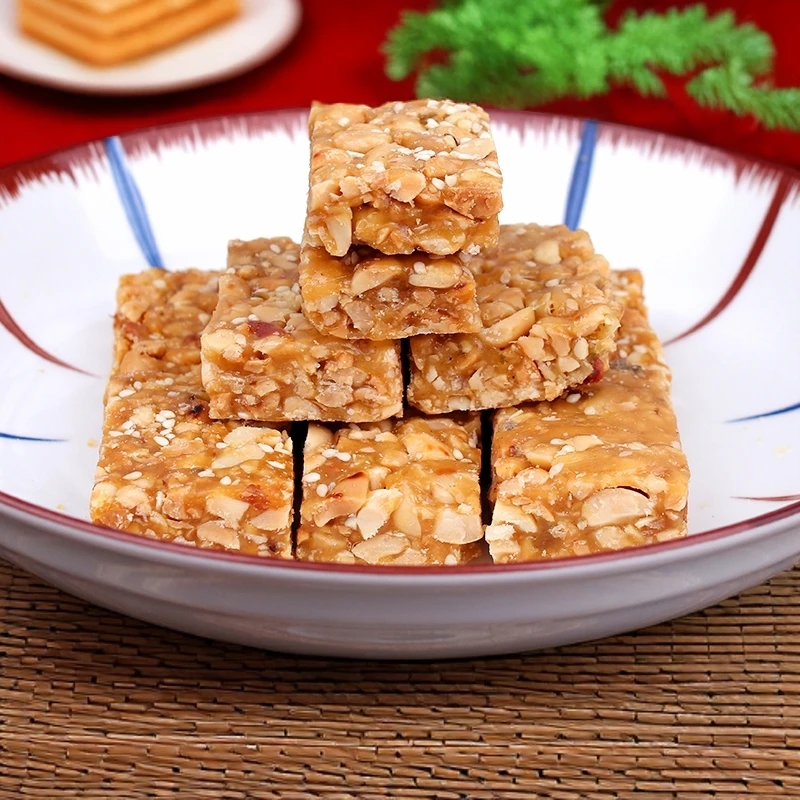花生酥糖潮汕特产新鲜现做糕点下午茶500克一斤装