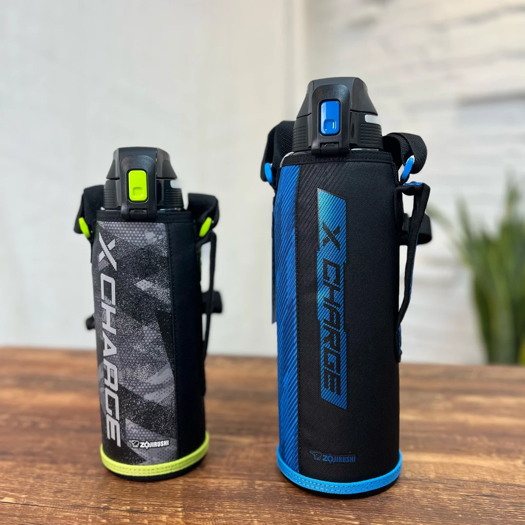 日本象印大容量保温杯SD-FB10学生户外运动直饮1500ml斜挎保温壶