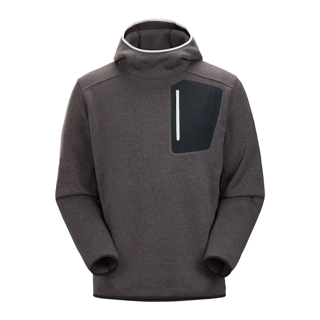 ARC‘TERYX/始祖鸟COVERT PULLOVER HOODY男士保暖秋冬连帽抓绒衣