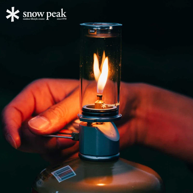 snowpeak雪峰户外露营汽灯照明装备灯GL-140烛灯氛围灯