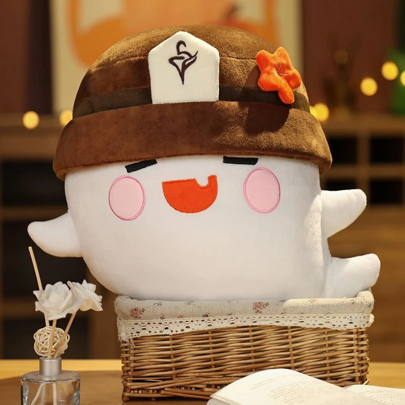 原神周边幽幽秘法胡桃幽灵抱枕玩偶毛绒玩具公仔娃娃二次元cos女