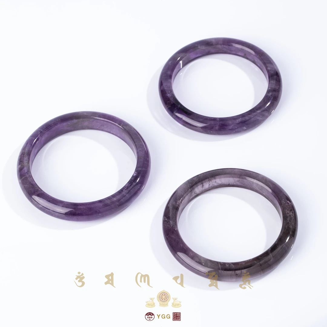 员格格HAGG898/极光紫钛水晶手镯（多样性发其一）