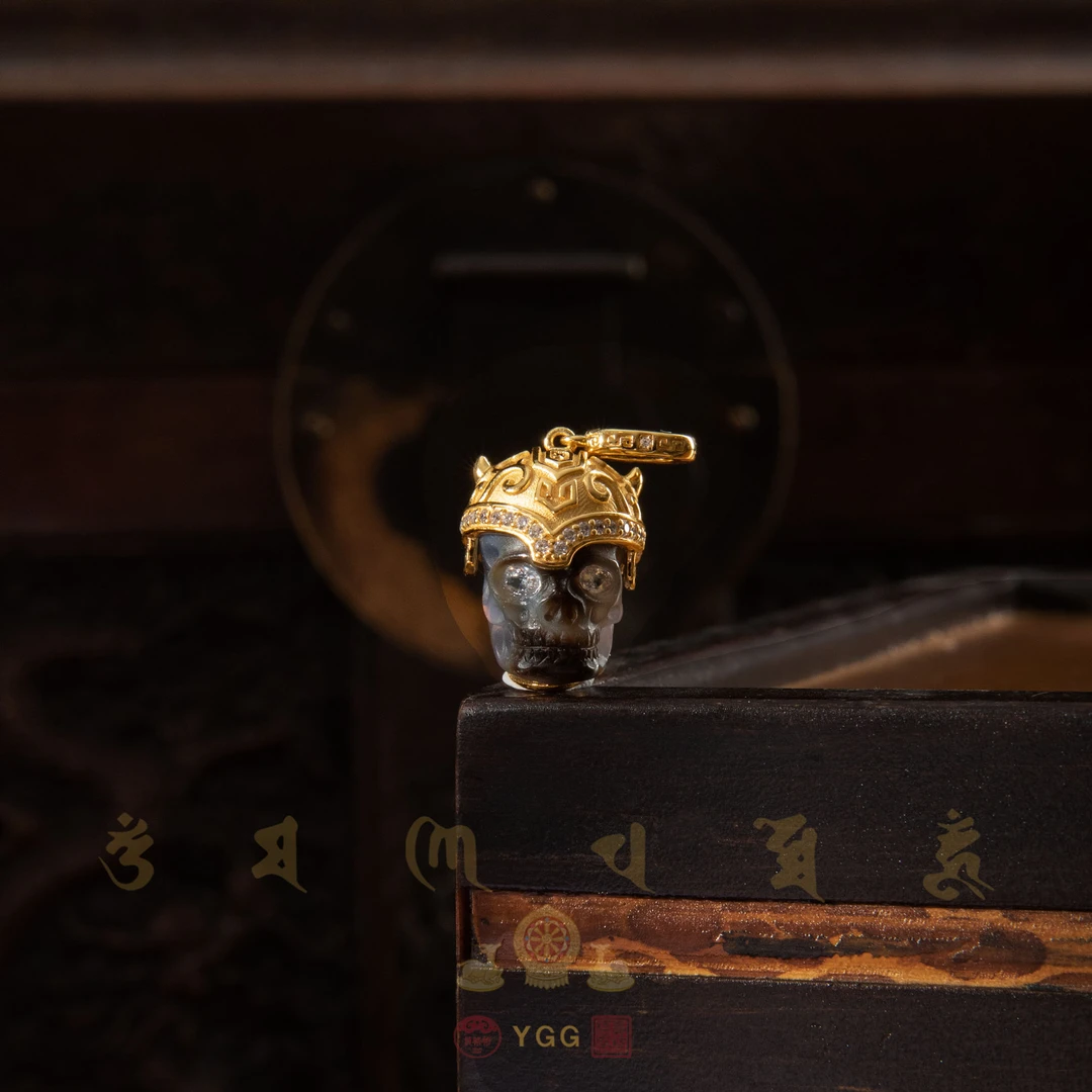 员格格 925银银制品 【般若·万象】精工大将军吊坠/FPX1112