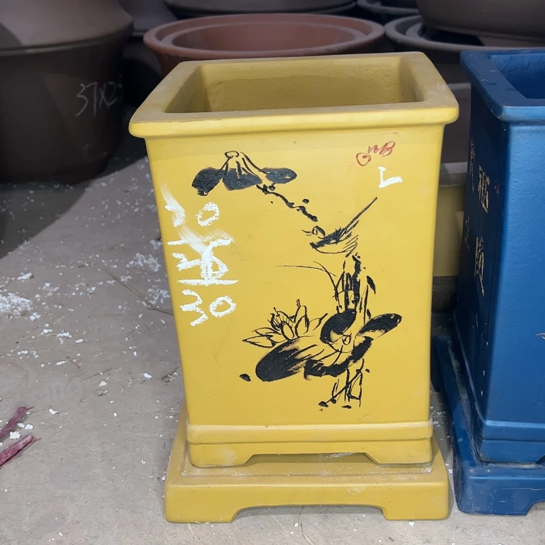 红陶紫砂花盆现货先发