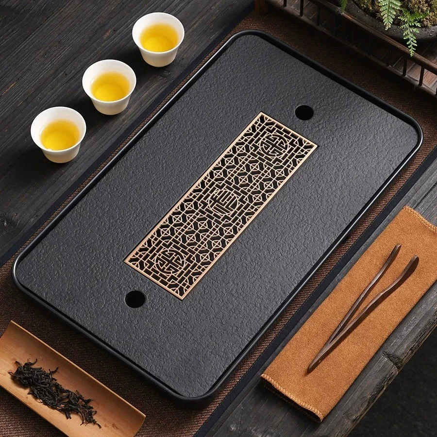 茶盘家用2025新款客厅高档功夫茶具储水排水两用干泡盘沥水茶台