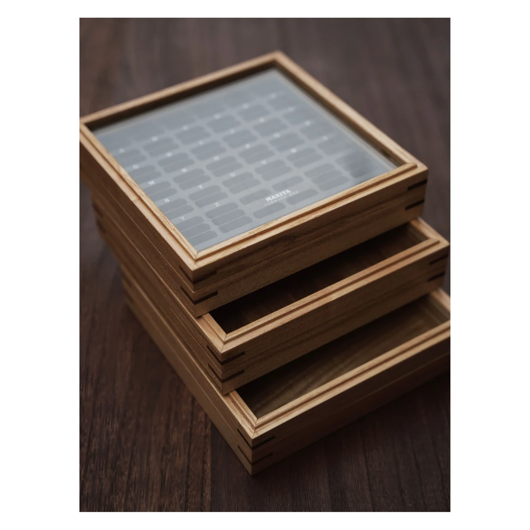 MAXITA 字模收纳盒 实木盒子 首饰盒