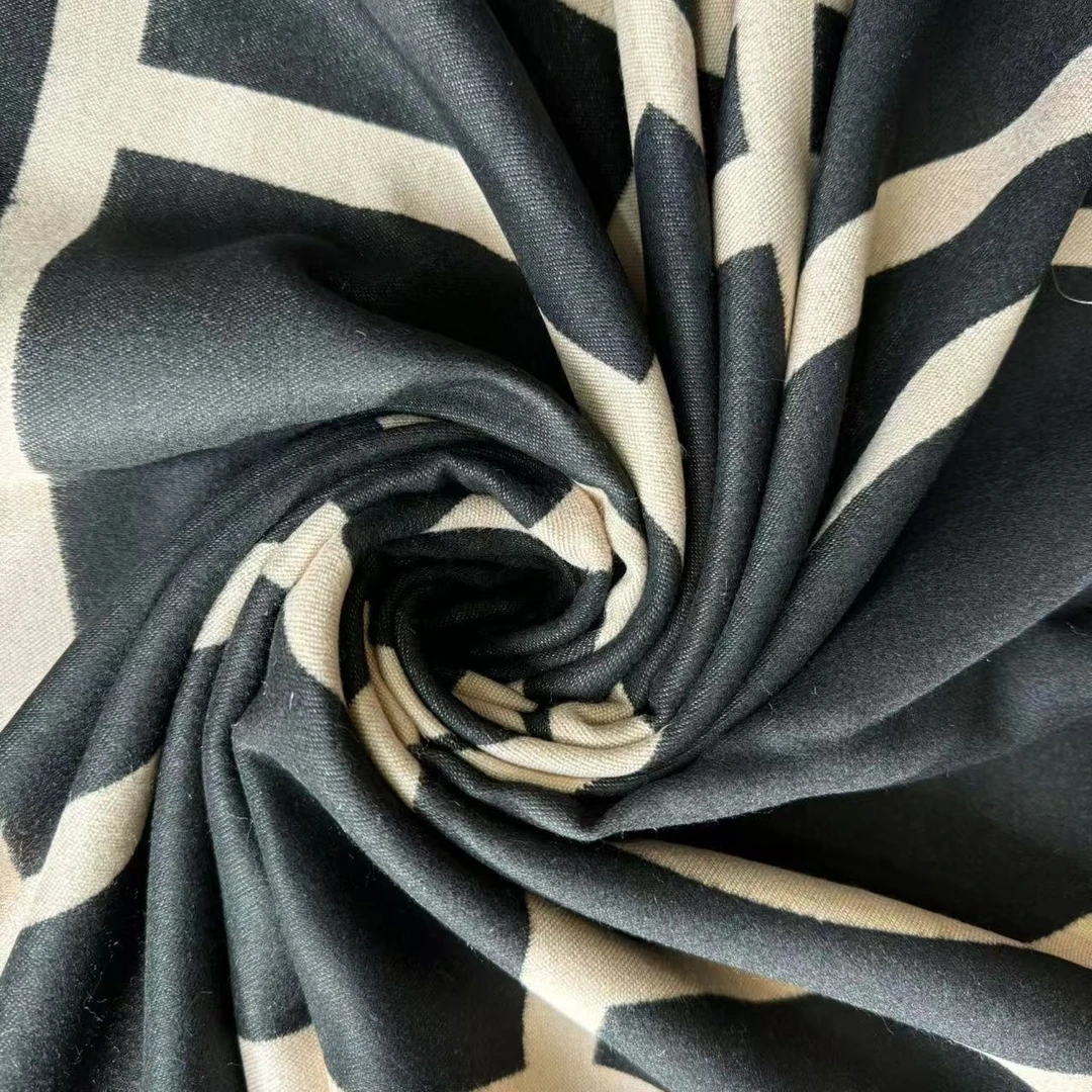 C880羊绒70*180秋冬长巾轻奢气质百搭时尚复古围巾披肩丝巾女