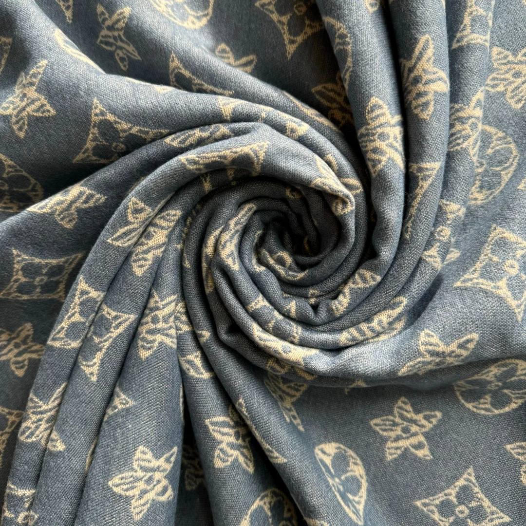 C871羊绒70*180秋冬长巾轻奢气质百搭时尚复古围巾披肩丝巾女