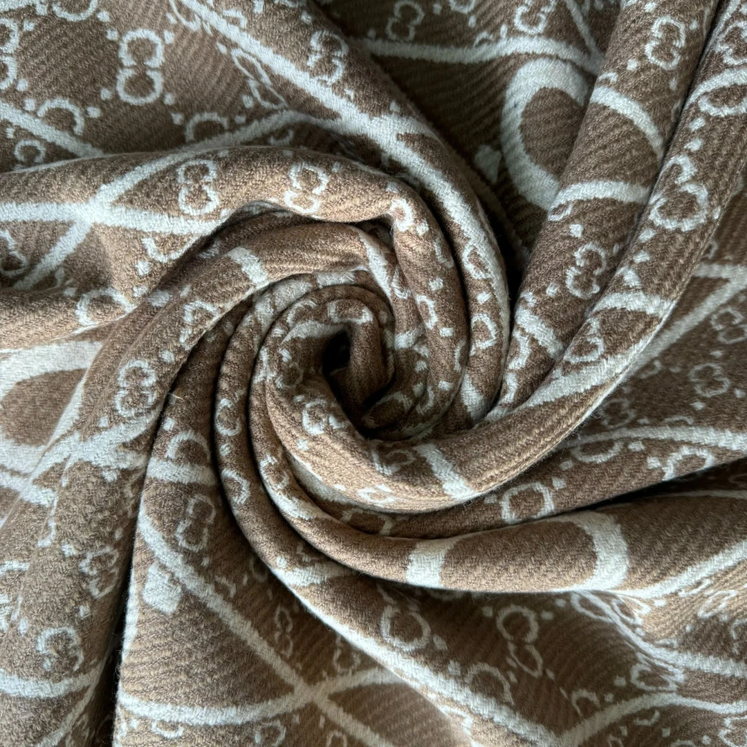 C886羊绒70*180秋冬长巾轻奢气质百搭时尚复古围巾披肩丝巾女