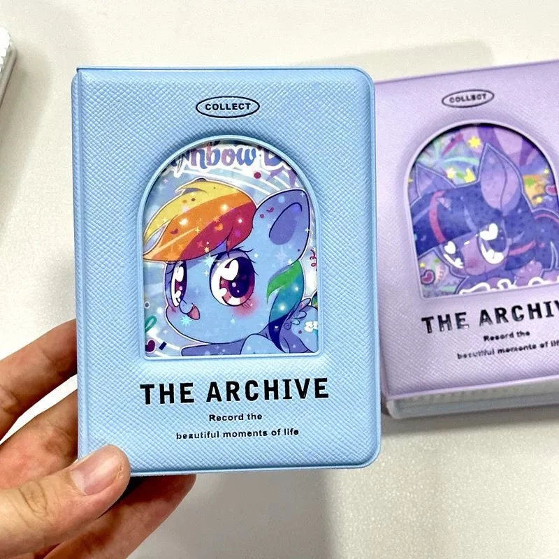 小马宝莉卡册镭射小卡可爱高颜值相册一宫格迷你3寸拍立得卡册