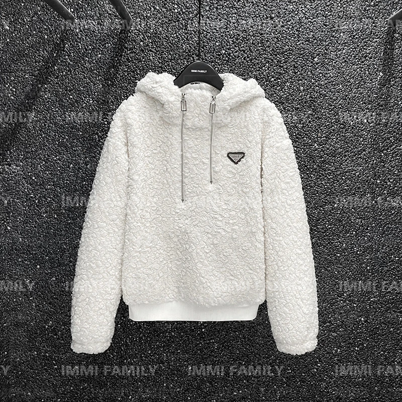 【雪景】冬季新款时尚百搭羊羔绒外套设计感慵懒风休闲上衣 猫子