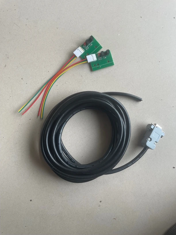 绗缝机针位传感器带线