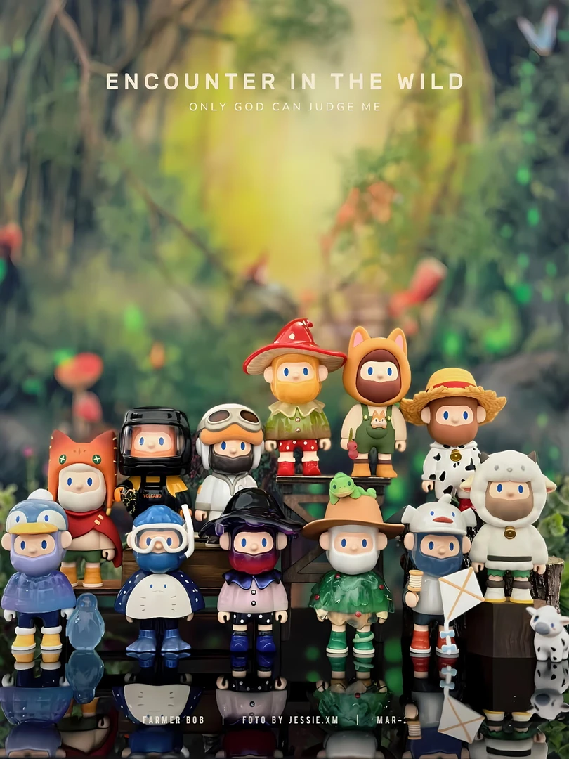 【正品】九代奇遇冒险系列FARMER BOB/潮玩手办摆件/拍下不退换