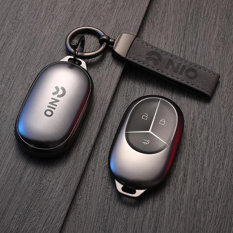 适用蔚来es6钥匙套et5专用ec6汽车2023款et5t壳es8 et7 es7 ec7扣