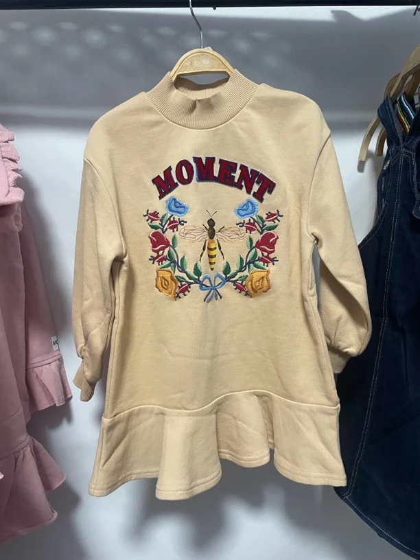 g家卫衣裙咖色卫衣裙时尚休闲百搭