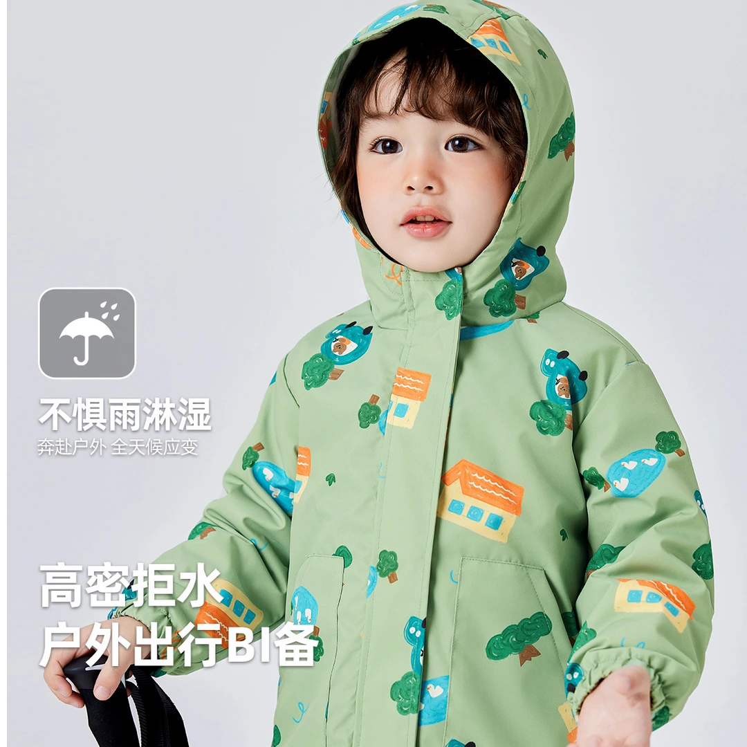 【现货】嘟嘟家儿童宝宝新款新款时尚卡通外套一衣三穿P4CWT112