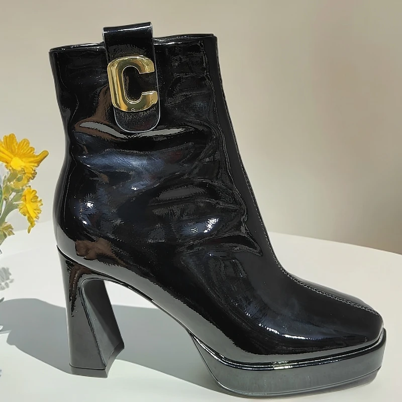 温州正版时尚短靴女