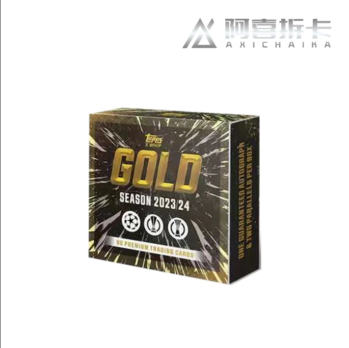 【拆盒】23-24  Topps  GOLD   足球球星卡 盲盒（下单默认代拆）