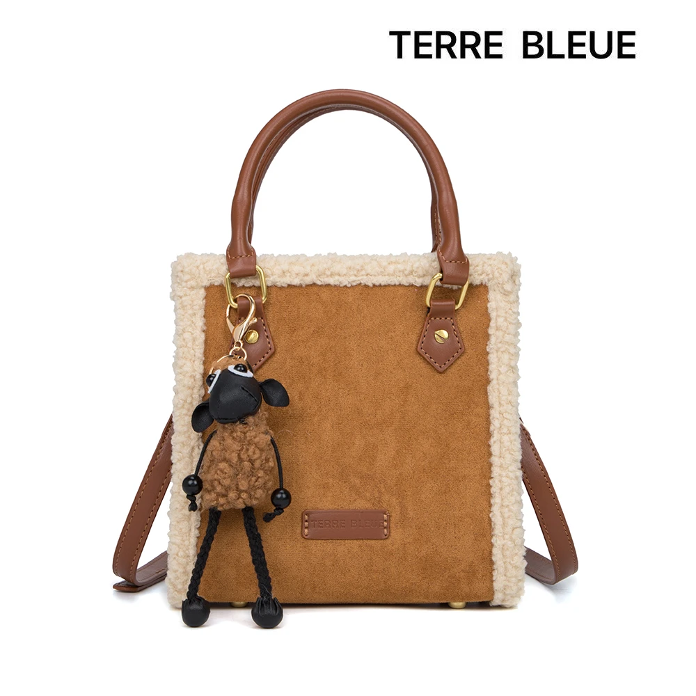 【官方正品】秋冬女士单肩包斜挎包小众潮流手提包2002