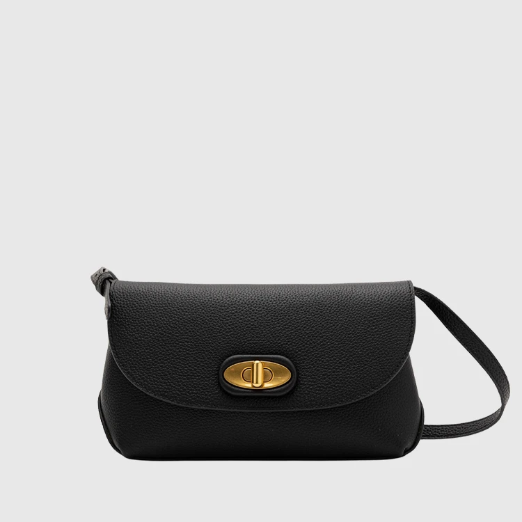 HONGU/红谷简约设计师秋冬斜跨包