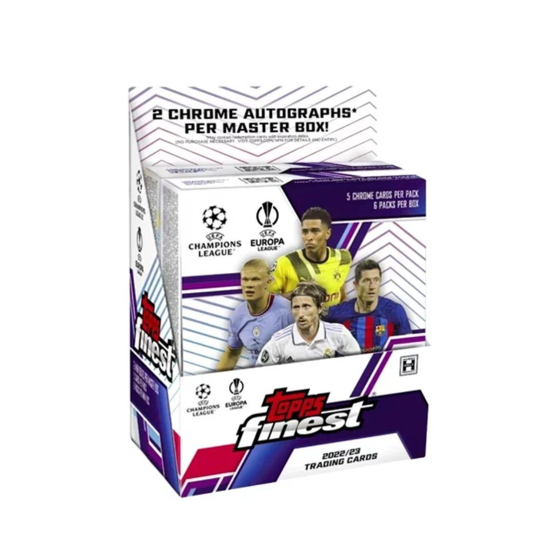 足球 22-23 topps 欧冠 finest 球星卡 球星卡盲盒（默认代拆）