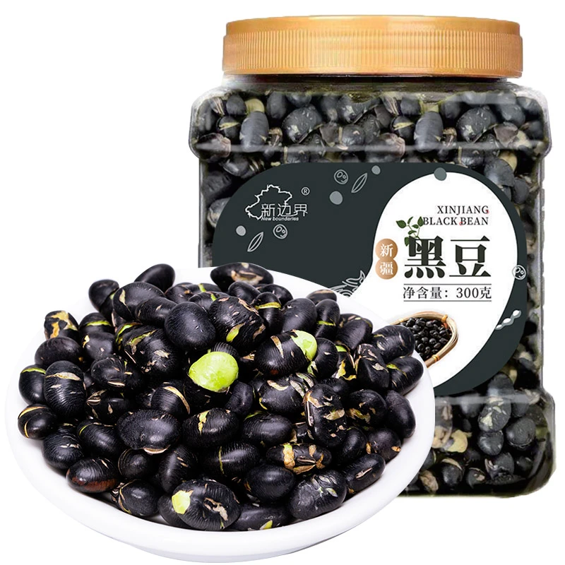 新边界新边界新疆黑豆罐装300g休闲零食