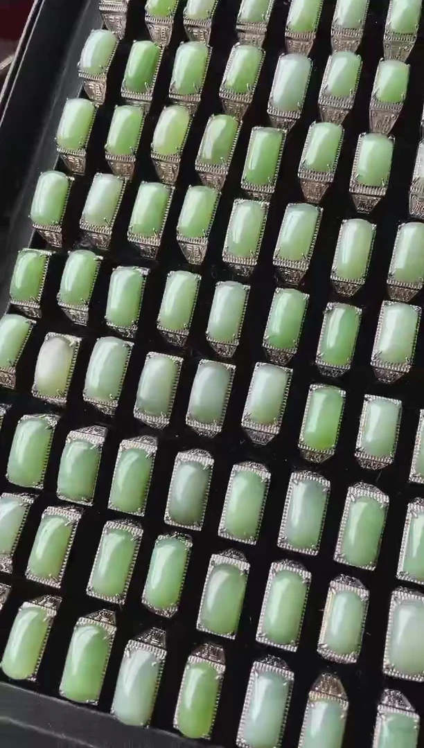 【闪购商品】和田玉【海派甄选1221】08银S925镶嵌9001