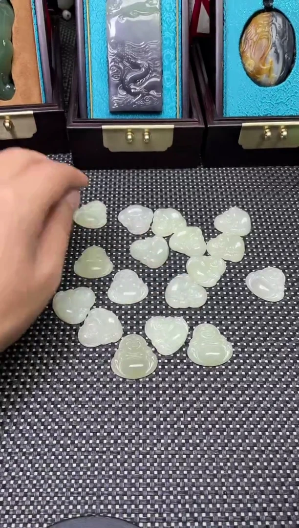 【闪购商品】定制和田玉【海派甄选0111XL】20未镶嵌9008