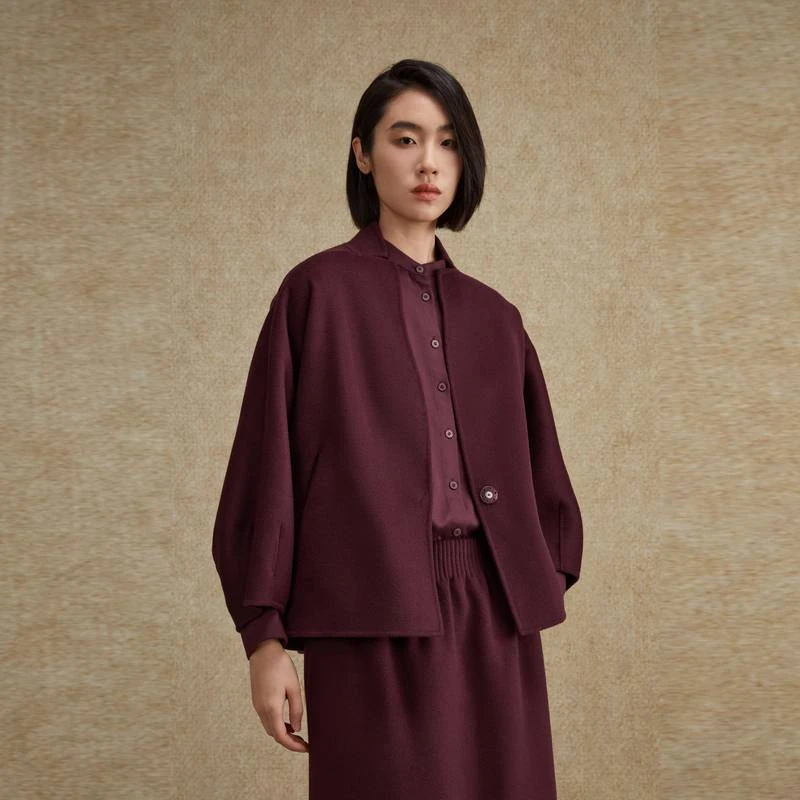 EXCEPTION例外秋冬款毛呢外套AC23-V1A02