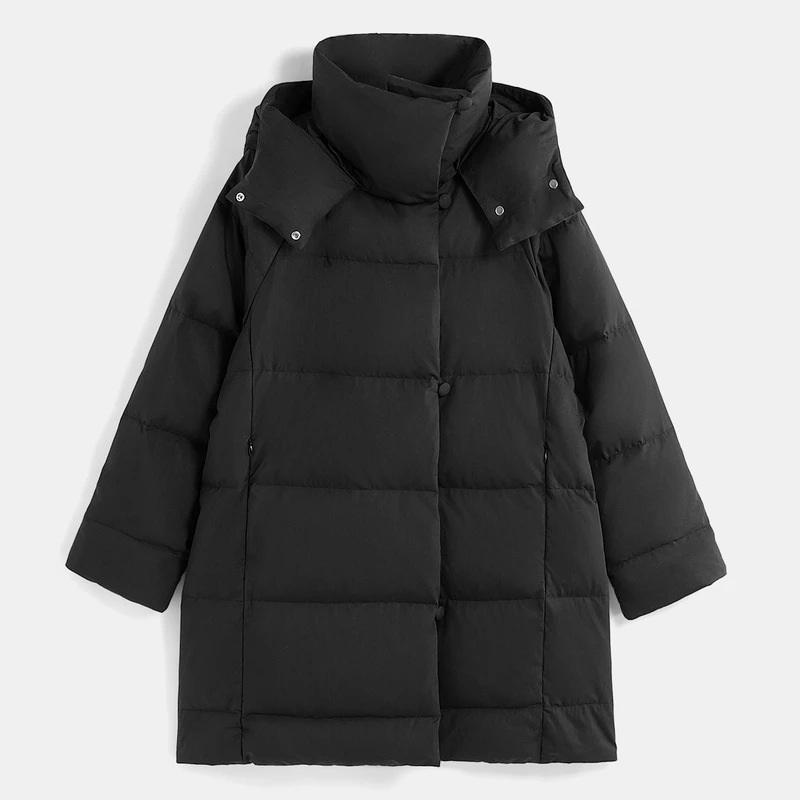 EXCEPTION例外【宝藏衣橱】高品质羽绒服带帽时尚防风AC22-Q1P34