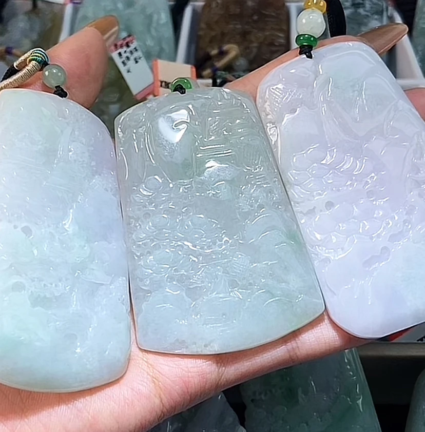 天然缅甸翡翠Ａ货未镶嵌多样性仅发一件随机发货