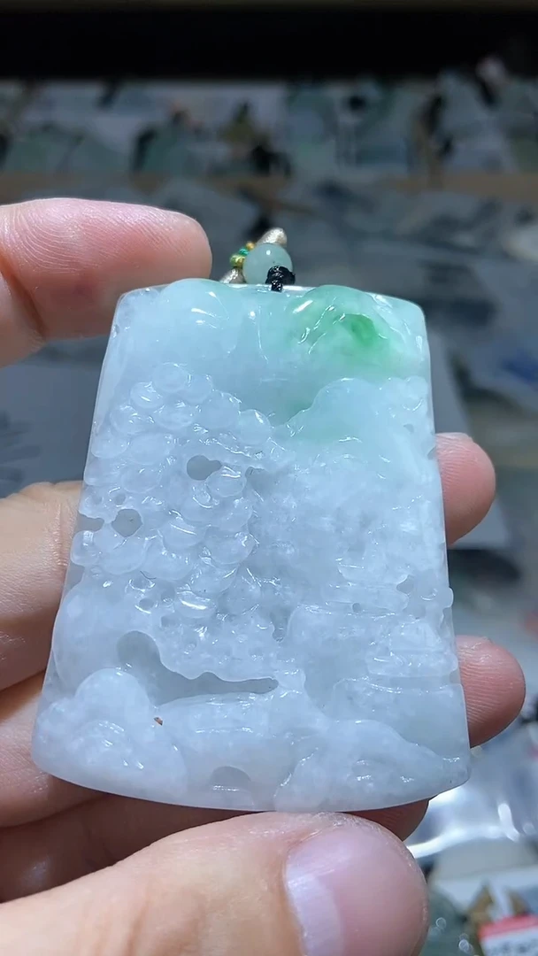 【闪购商品】翡翠颈饰未镶嵌天然缅甸翡翠A货