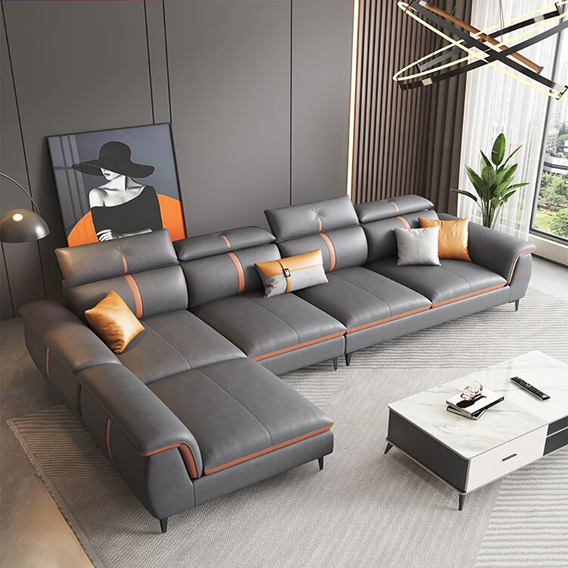 唯美思家北欧猫爪皮沙发客厅2023年新款可拆洗小户型简约现代沙发