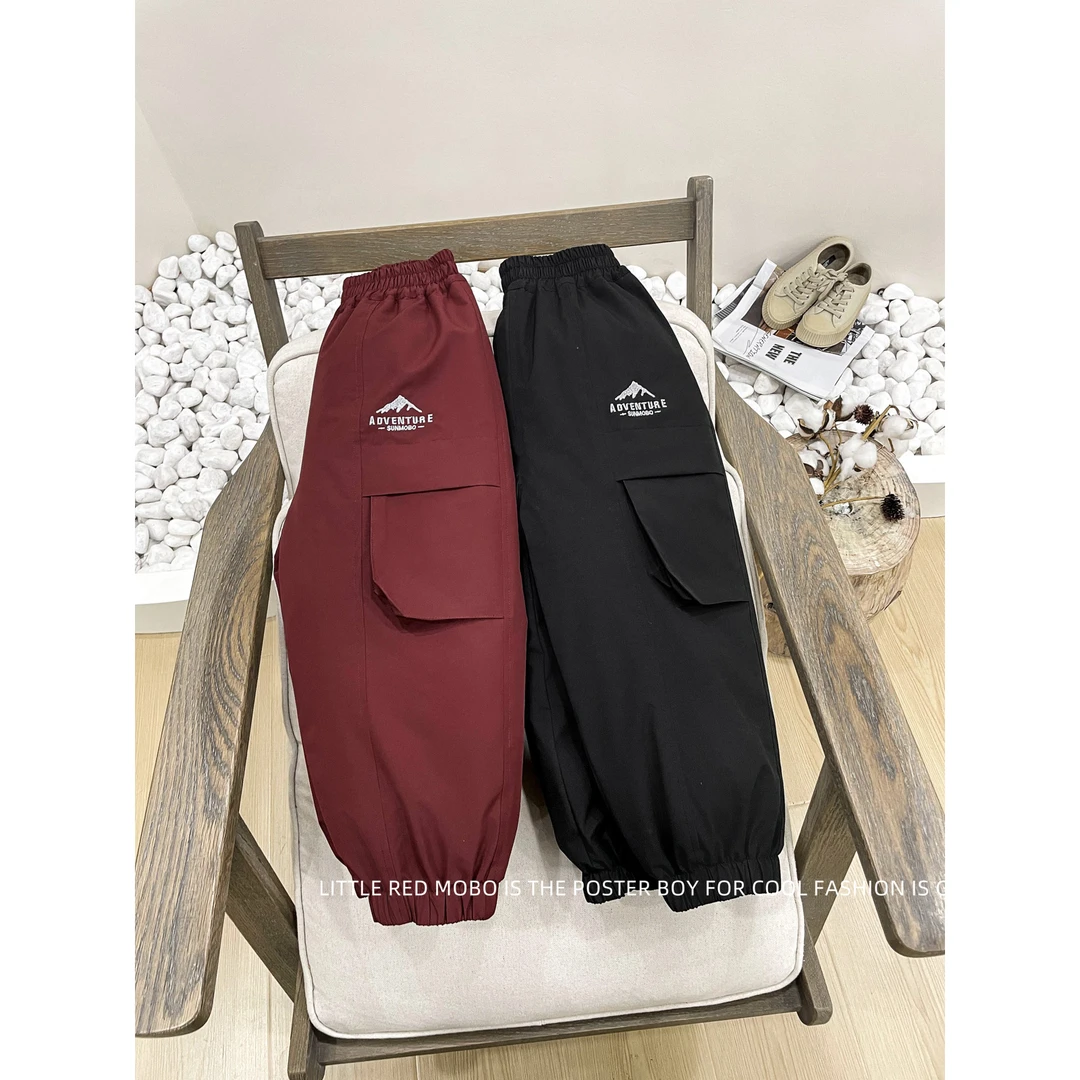 童装男童羽绒裤2024冬季新款儿童保暖MMK841139-1