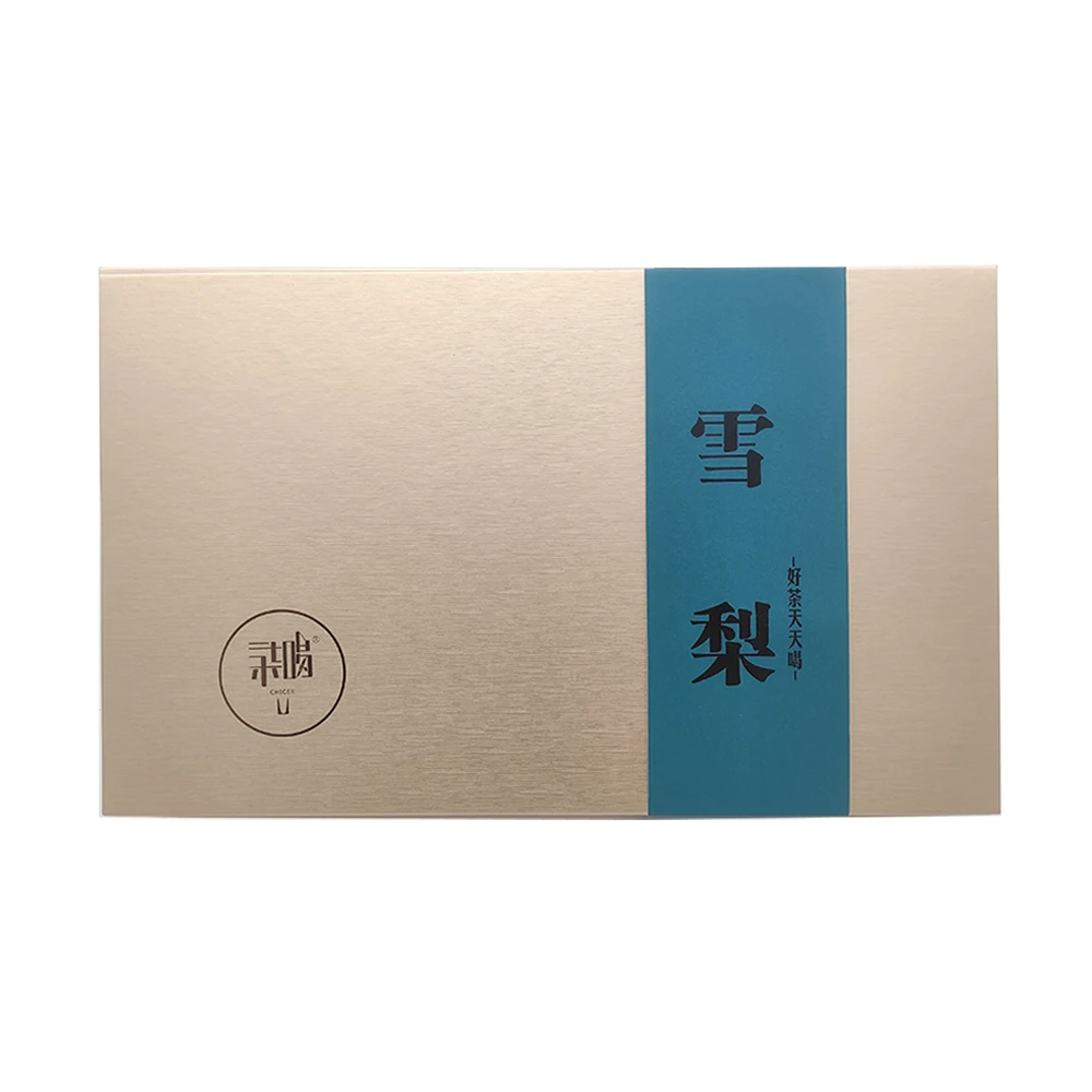 柒喝雪梨144g礼盒装回甘生津2盒送精美手袋清香型袋泡茶独立泡袋