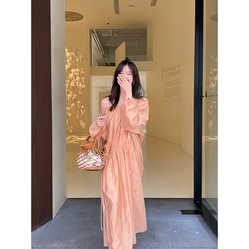 折【爱神】RARE ME  法式温柔风飘逸度假连衣裙